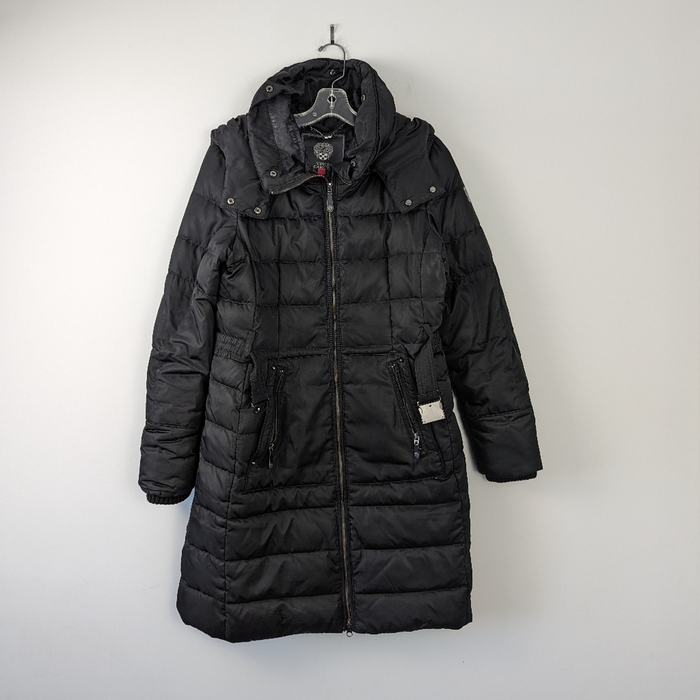 Women's Vince Camuto Down Filled Long Coat - Size M